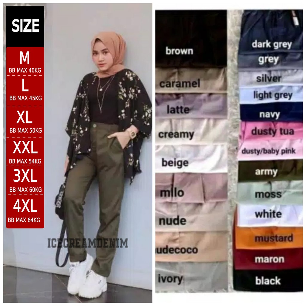  Celana  Baggy  pants  Shopee Indonesia