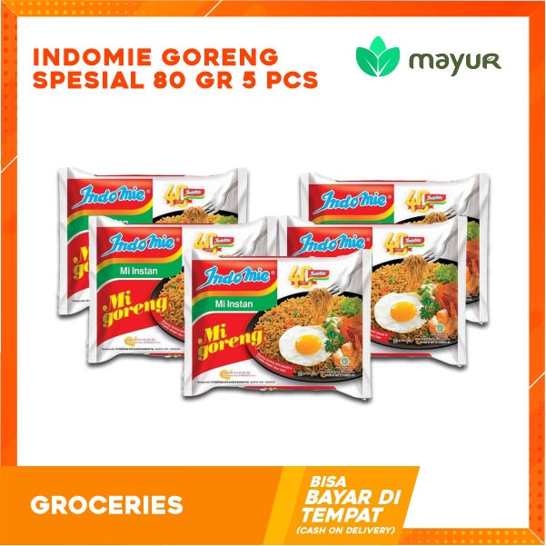 

5 Pcs - Indomie Goreng Spesial (80 gram)