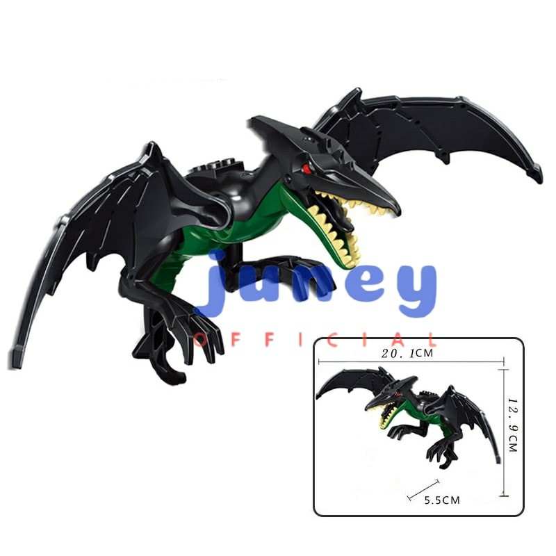 Lego Dino Pterodactyl Minifigure Dinosaurus Pteranodon Mainan Anak Indominus Indoraptor Spinosaurus