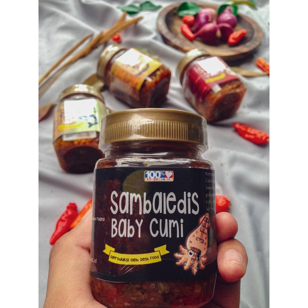 

SAMBAL BABY CUMI - SAMBALEDIS || deshfood.id