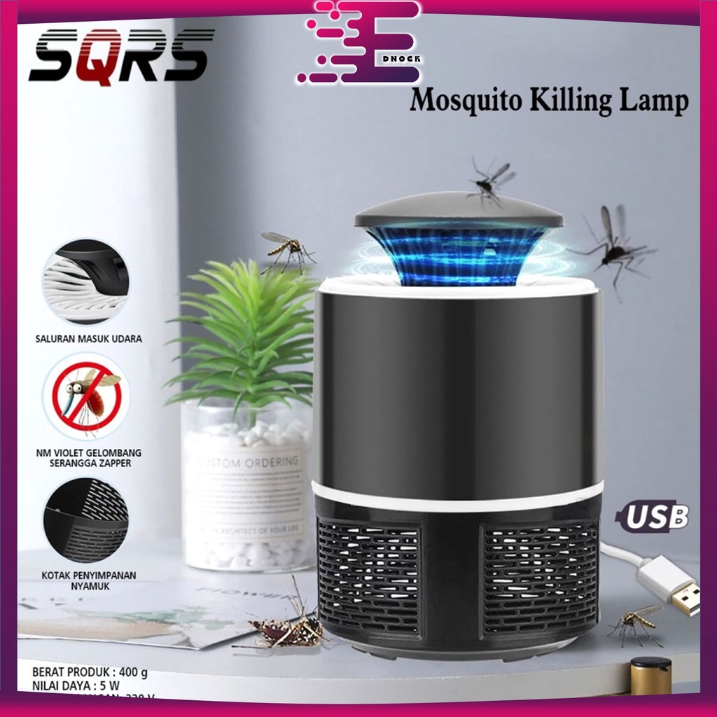 Jual Alat Lampu Perangkap Nyamuk Elektrik LED Mosquito Killer | Shopee ...