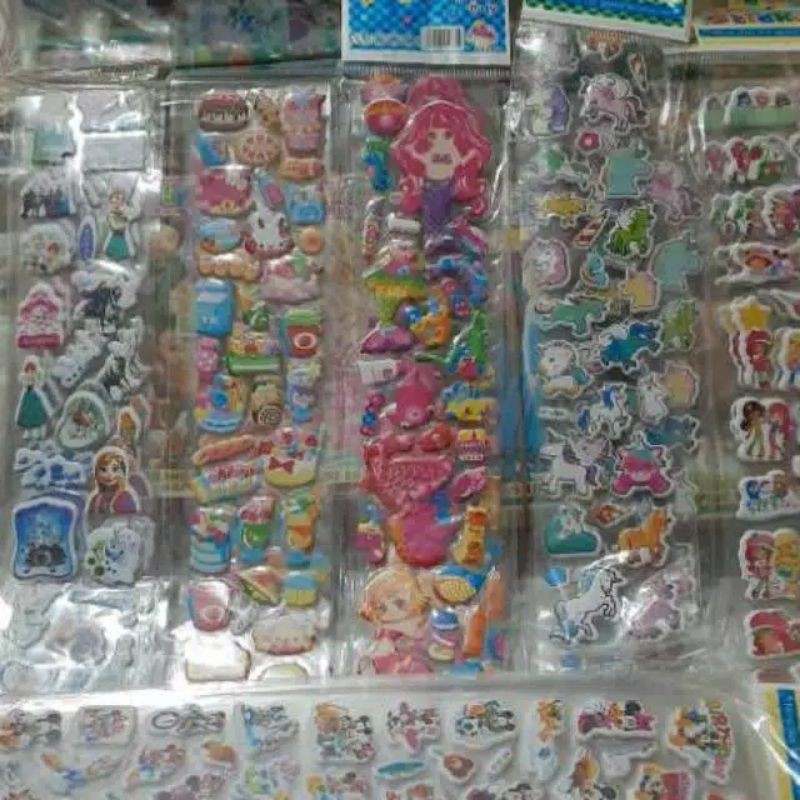 

STIKER TIMBUL isi 50 pcs grosir murah