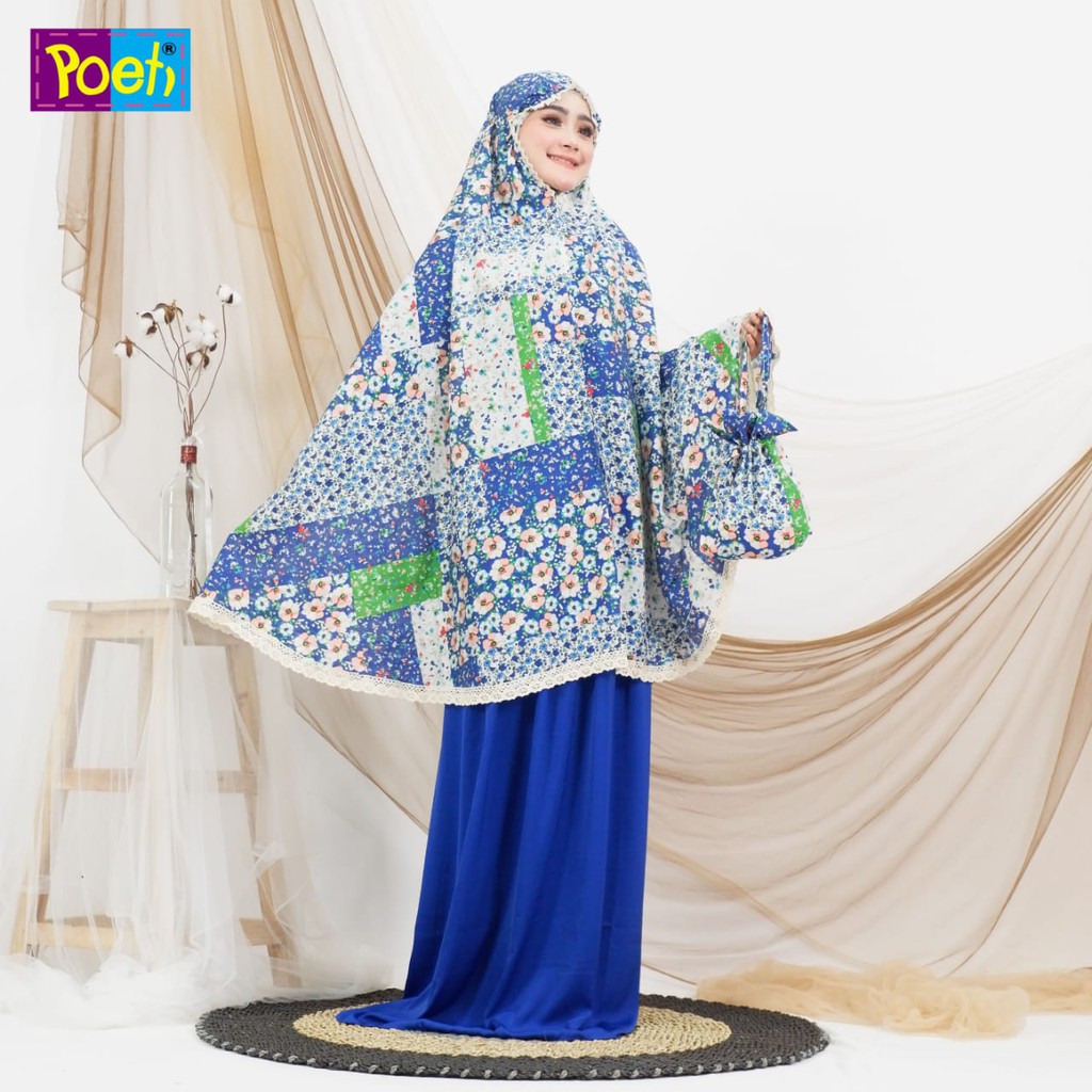 MUKENA POETY SILKY PREMIUM | MODIS, MEWAH, MURAH, NYAMAN DIPAKAI, PALING LARIS..