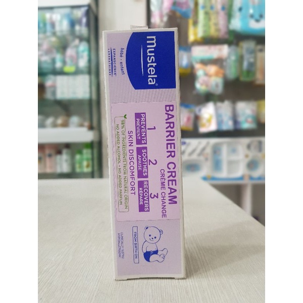 Mustela Barrier Cream 50ml / Diaper Cream / Ruam Popok