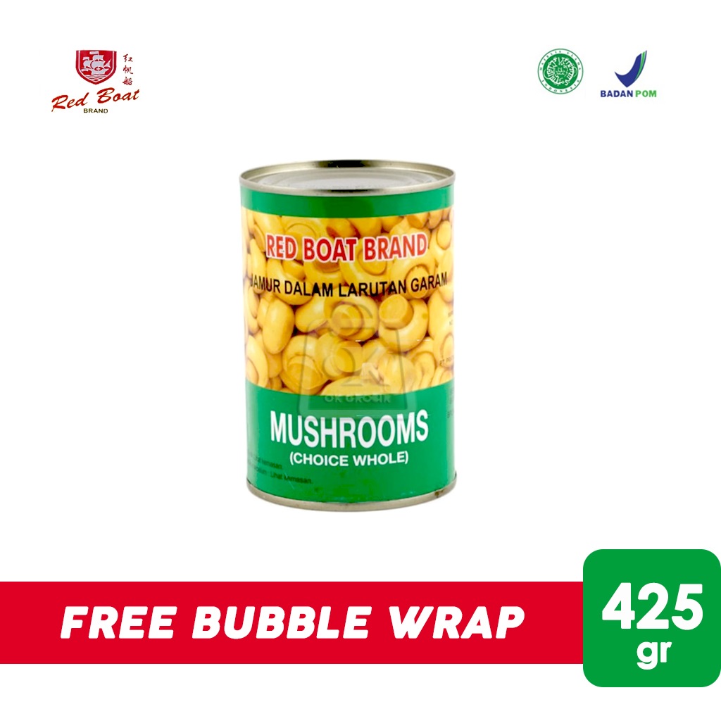 

Redboat Jamur Kancing WHOLE CHAMPIGNON (Kaleng 425gr)