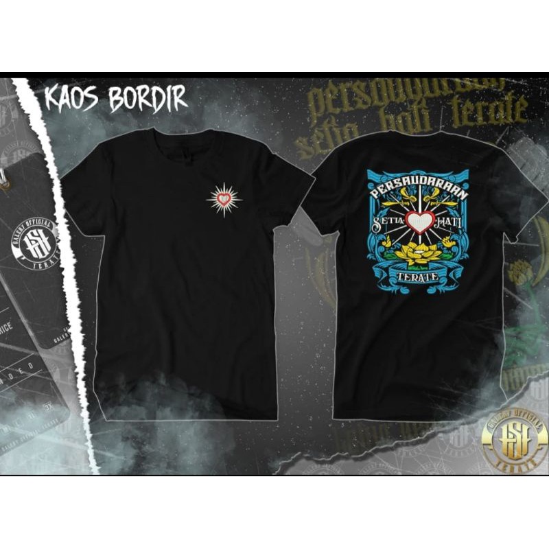 (COD) KAOS BORDIR PSHT | KAOS BORDIR TERATE | KAOS BORDIR KARAMBIT | KAOS BORDIR KEREN