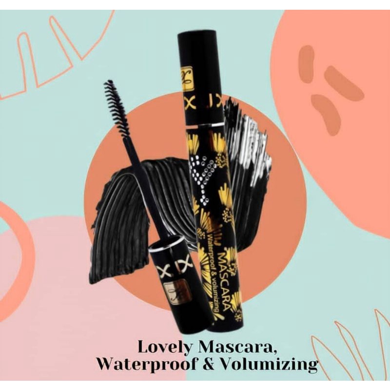 XI XIU LOVELY MASCARA WATERPROOF DAN VOLUMIZING