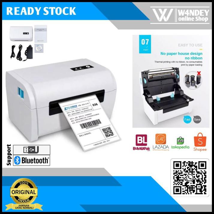 Shazfa.10 | Barcode Label Printer Vsc Lp9200 Marketplace Bluetooth Usb