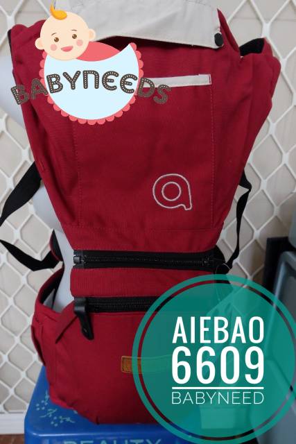 SALE!!! PROMO FREE DUSTBAG Hipseat aiebao 6609 murah gendongan bayi aiebao