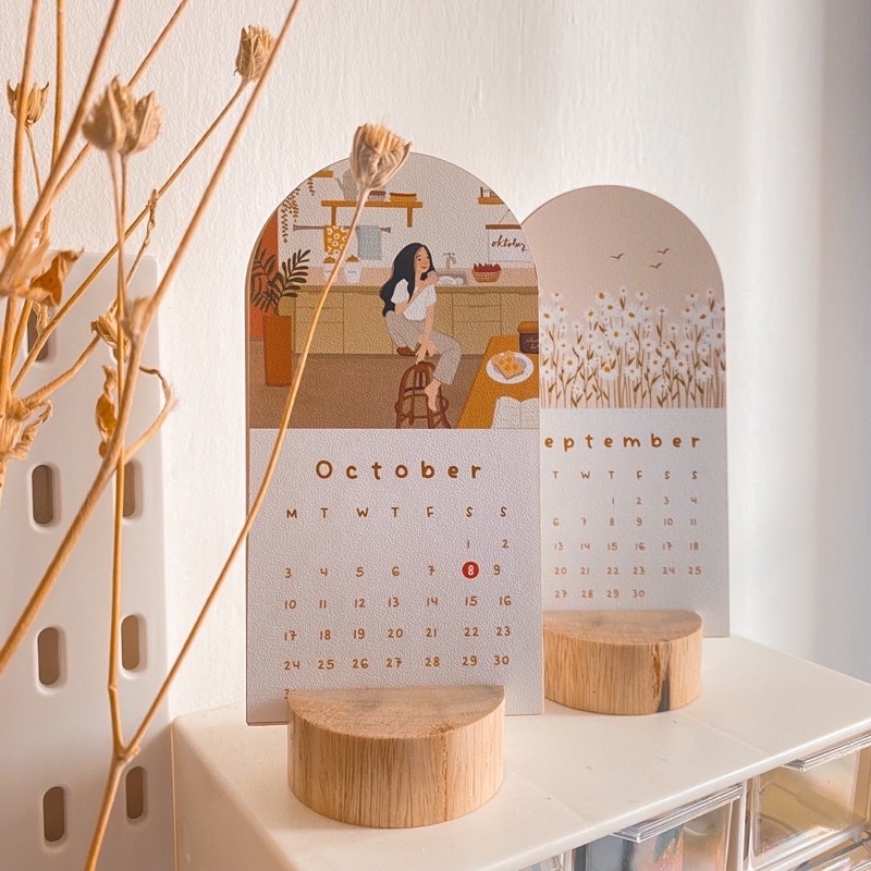 

KALENDER AESTHETIC 2022 | DESK CALENDAR / WALL CALENDAR