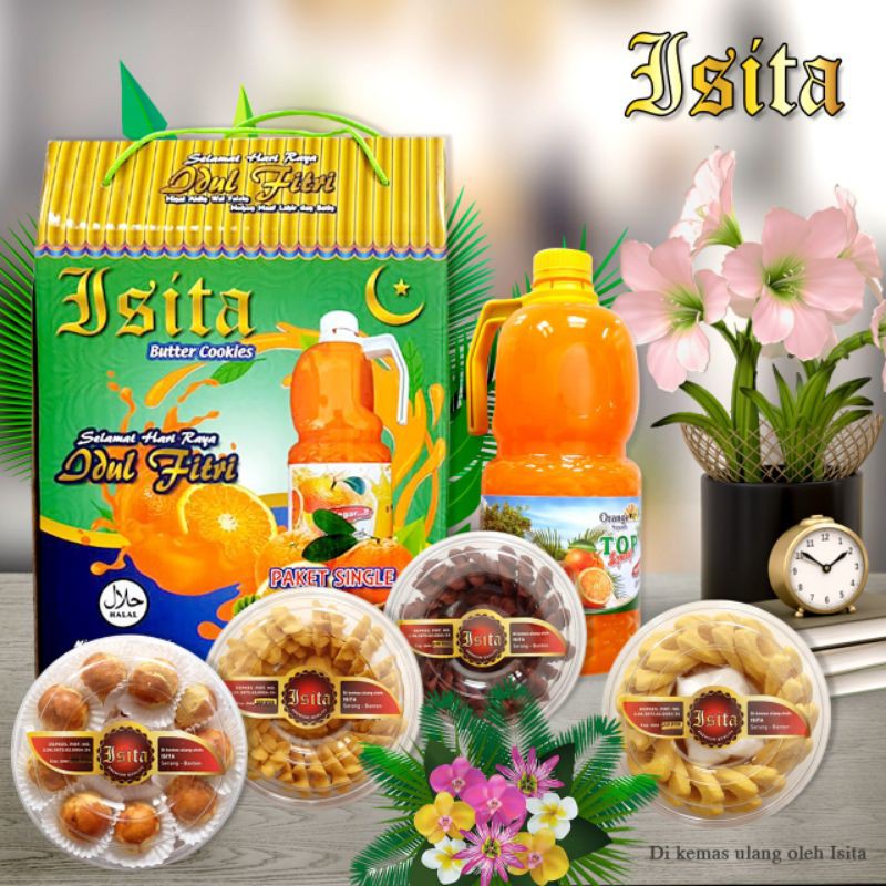 

Kue lebaran mawar mas