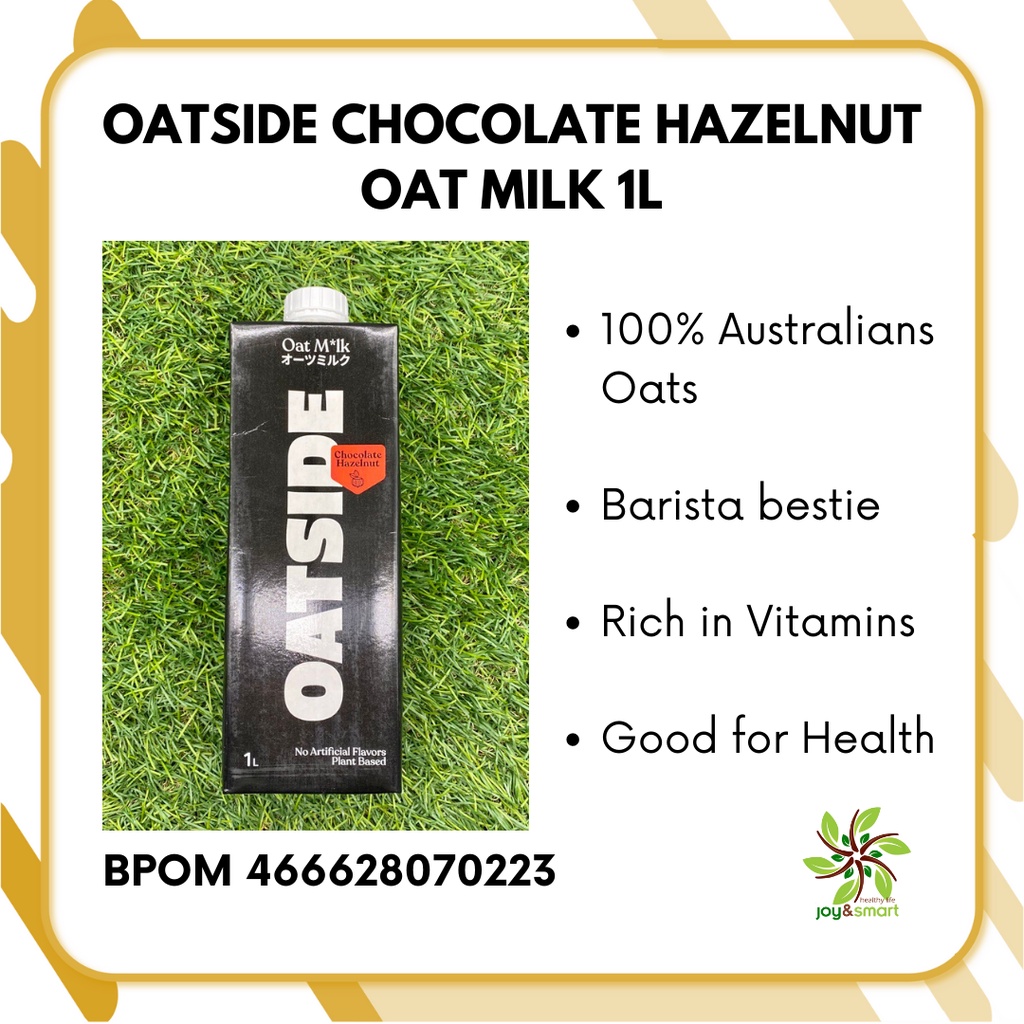 

Joy Smart Healthy Life Oatside Chocolate Hazelnut Oat Milk 1l