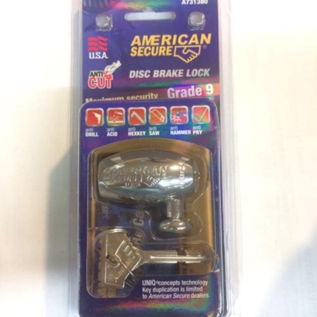 Gemok Motor Cakram Motor American Secure