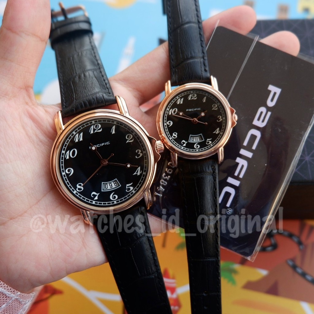 Jam Tangan Couple Pacific 83116 Original