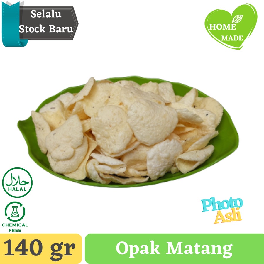 

Keripik Opak MATANG Khas Wonosobo - Dijamin Kriuk dan Original