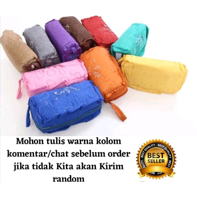 Mukena Parasut Dompet Warna Dan Motif Random