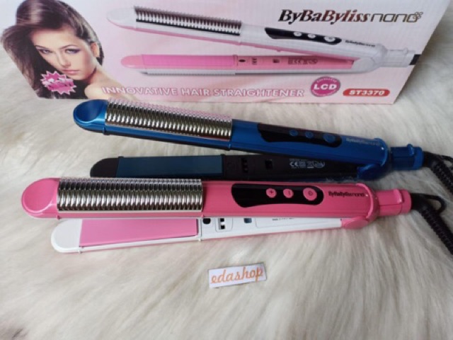 CATOKAN NANO ION ST 3300 , CATOKAN RAMBUT 2IN1 , BISA LURUS CURLY , HASIL AWET