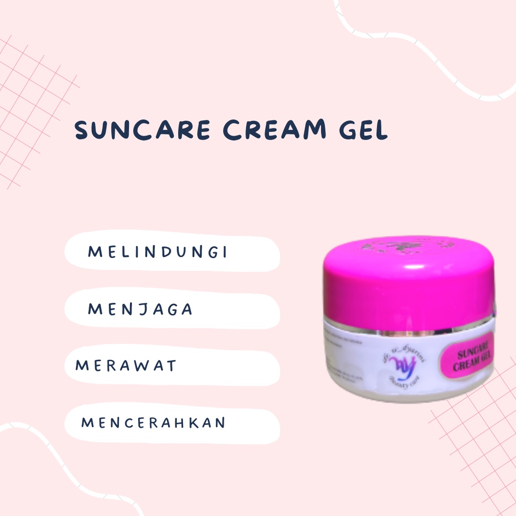 Sunscreen Wajah BPOM Ori Dr. Widyarini Suncare Cream Gel Day Cream Krim Siang Pelindung Dari Sinar UV Matahari Untuk Kulit Normal BONUS Hand Sanitizer &amp; FREE Packing Bubble Wrap