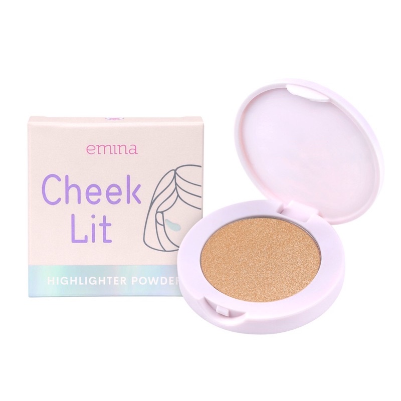 Emina Cheek Lit Highighter Powder Nudesparkle 3,8gr