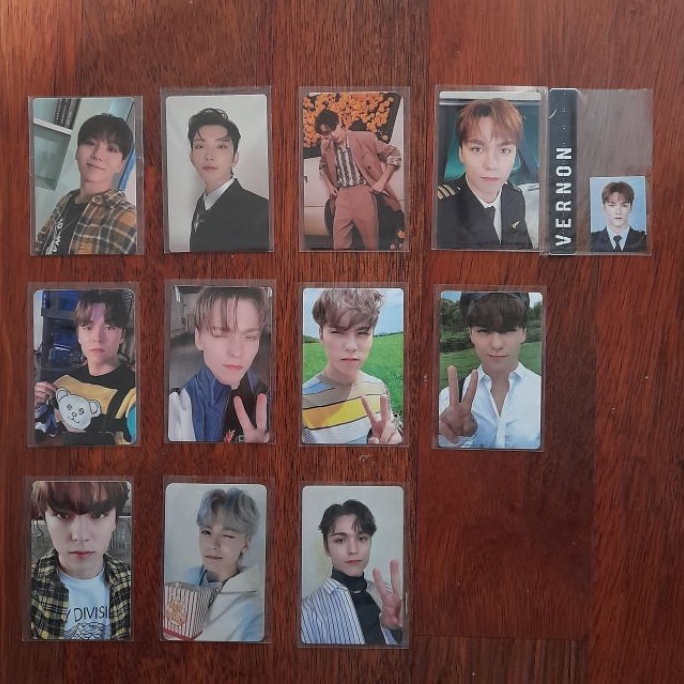 Seventeen Vernon sg20 Photocard