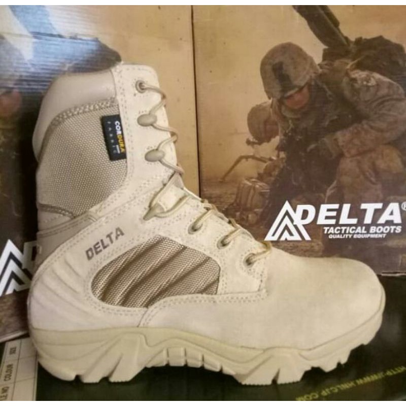 SPATU PDL DELTA CREAM GURUN IMPORT ORIGINAL