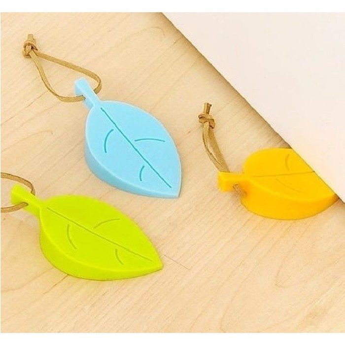 Pengaman Pintu Bentuk Daun Ganjalan Pintu Daun Penahan Pintu Daun Door