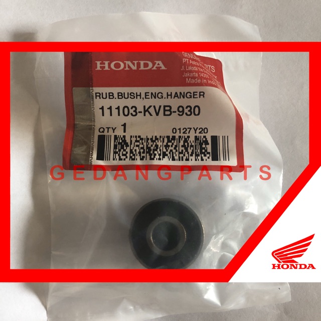 BOS ARM  / BUSH ENGINE HANGER RUBBER VARIO / BEAT / SPACY / VARIO 125 / VARIO 150 ORI 11103-KVB-930