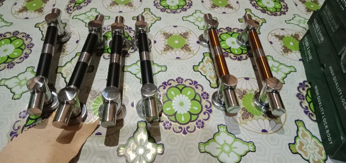 Satu Set Handle Pintu Rumah 25 Cm Murah Minimalis Tarikan Pintu Pull Stainless Gagang Pintu Terbaru