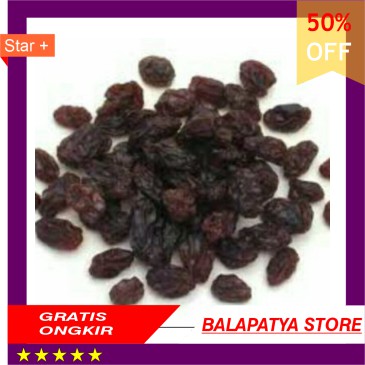 

BEST SELLER !!! Kismis Hitam Black Raisin Seedless Tanpa Biji