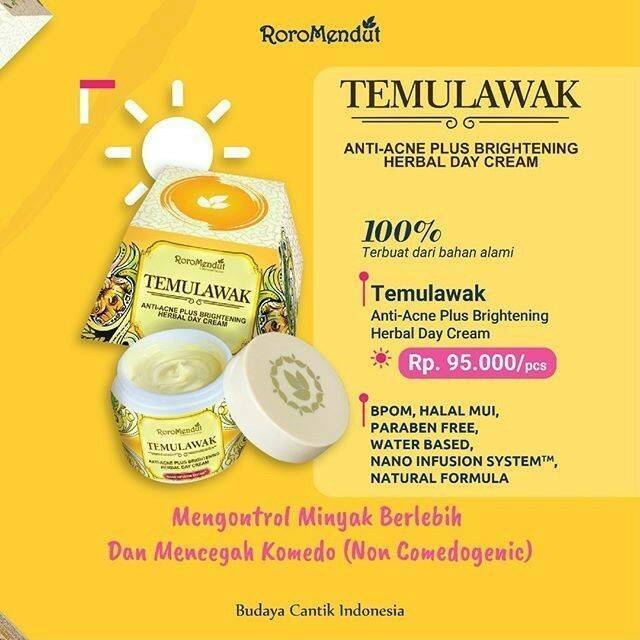 Cream temulawak roro mendut