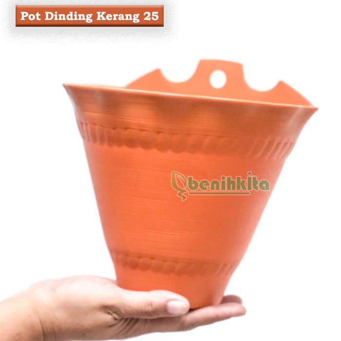 Pot Dinding Kerang 25 Warna-Warni - Lovenia