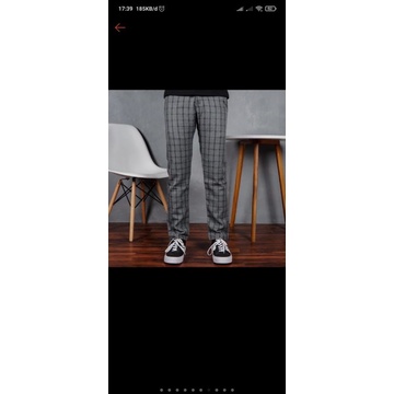 CELANA CHINO KOTAK/CELANA KOTAK KOTAK TARTAN/CELANA PANJANG PRIA