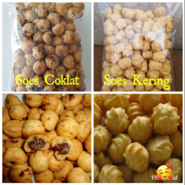 

Soes coklat soes kering