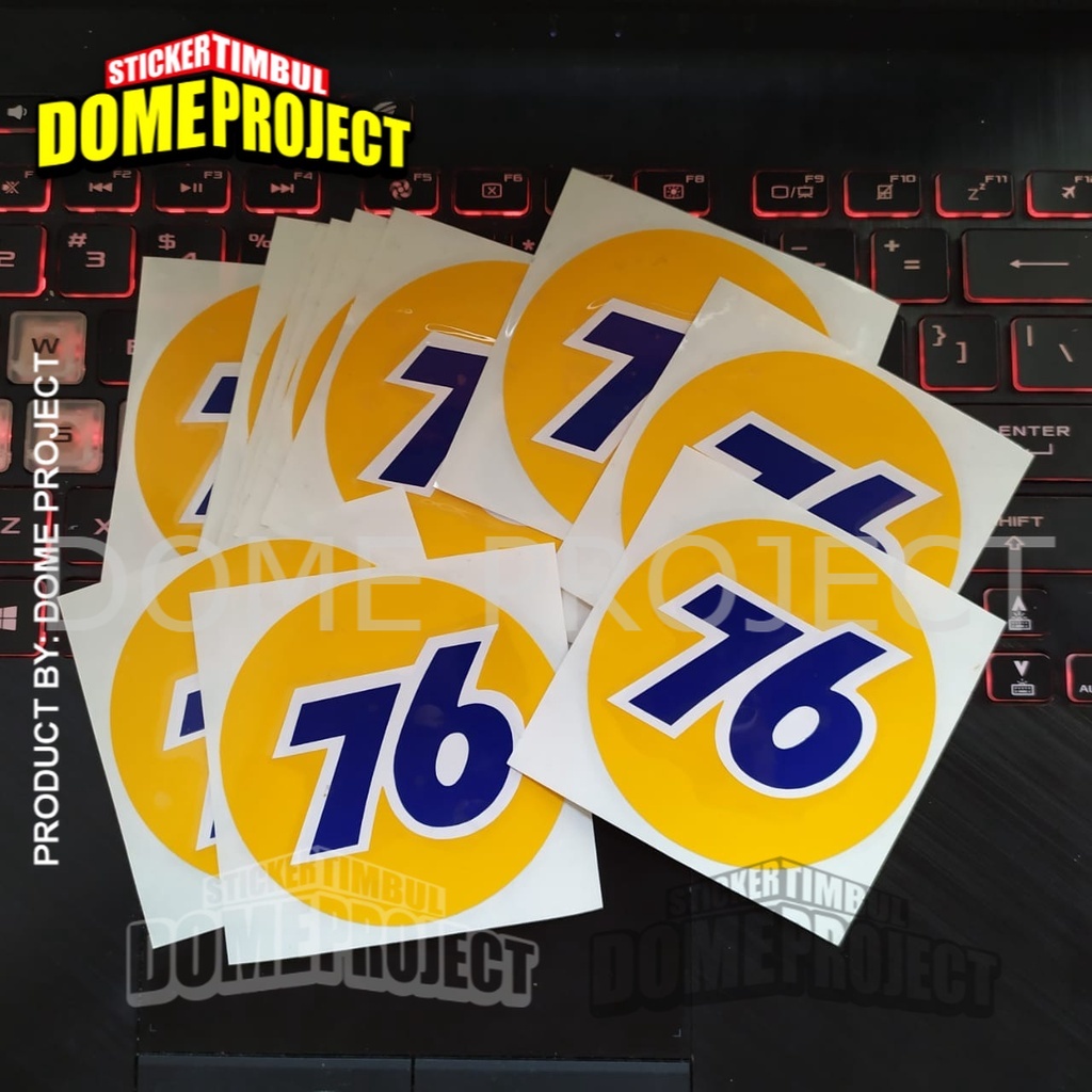 STIKER MOTOR KEREN STIKER 76 STIKER MOTOR IMPORT SATUAN STIKER VESPA AKSESORIES BODY MOTOR