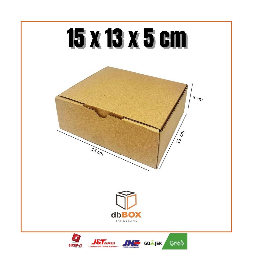 

Kardus 15x13x5 cm | Box Die Cut dan Easy Usage | Box Kue Tart | Box Aksesoris | Box Pizza