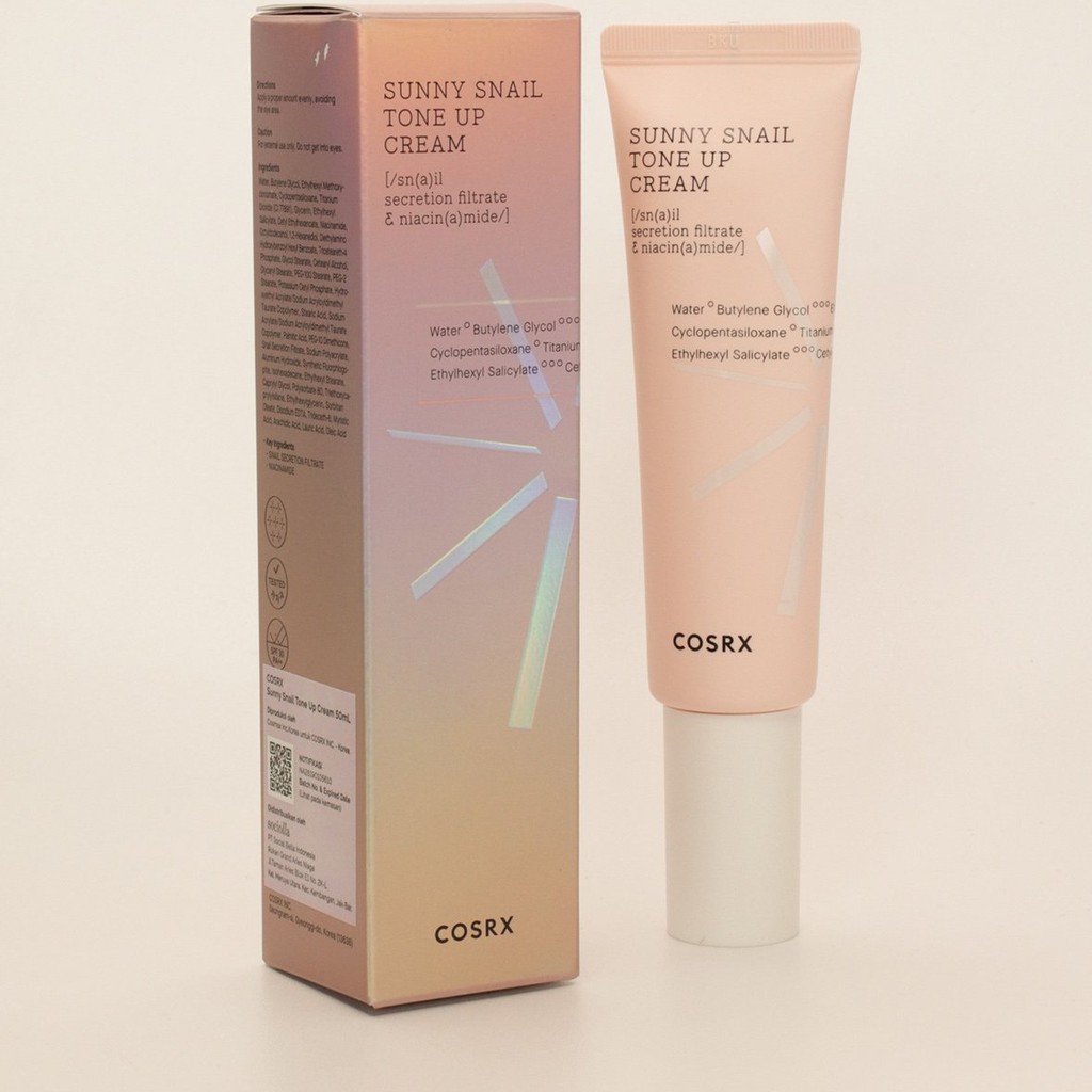 [BPOM] COSRX Sunny Snail Tone Up Cream 50ml