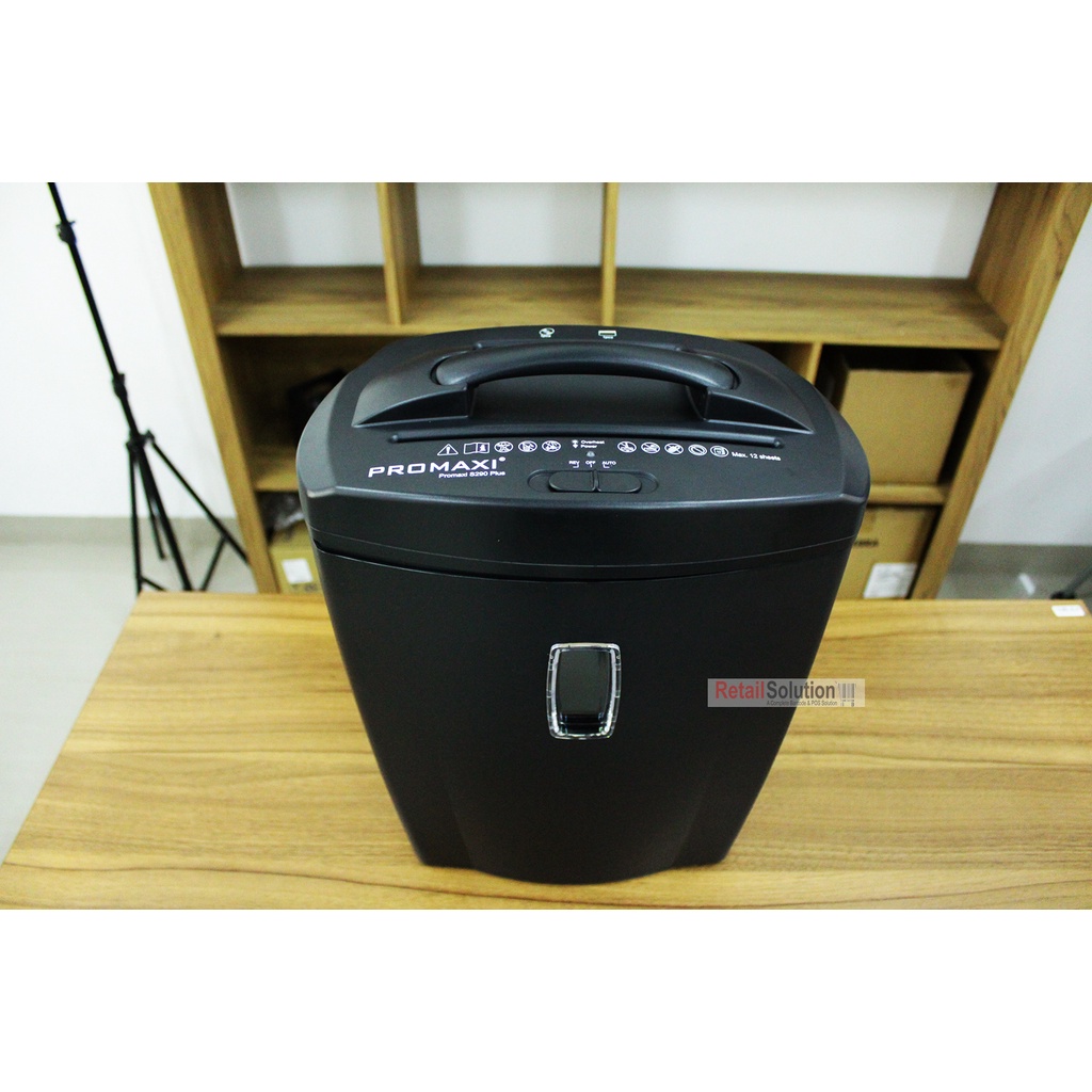 PROMAXI S290 Plus Paper Shredder - Mesin Penghancur Kertas Cross Cut