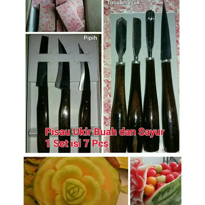 Pisau Ukir Buah Sayur