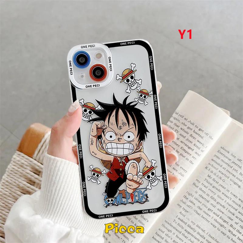 Kartun Anime One Piece Luffy Case Samsung A04s A22 A32 A12 A02 A10 A50 A03 A33 A53 A23 A20 A73 5G A50s A30s A13 A02s M23 A21s A30 A51 A20s A11 A52 A52s M22 A71 A10s A72 M32 A03s