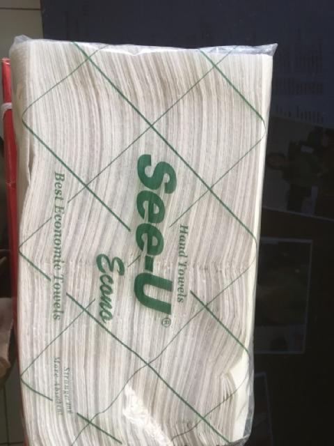 Tissue Hand Towel Economic Hijau