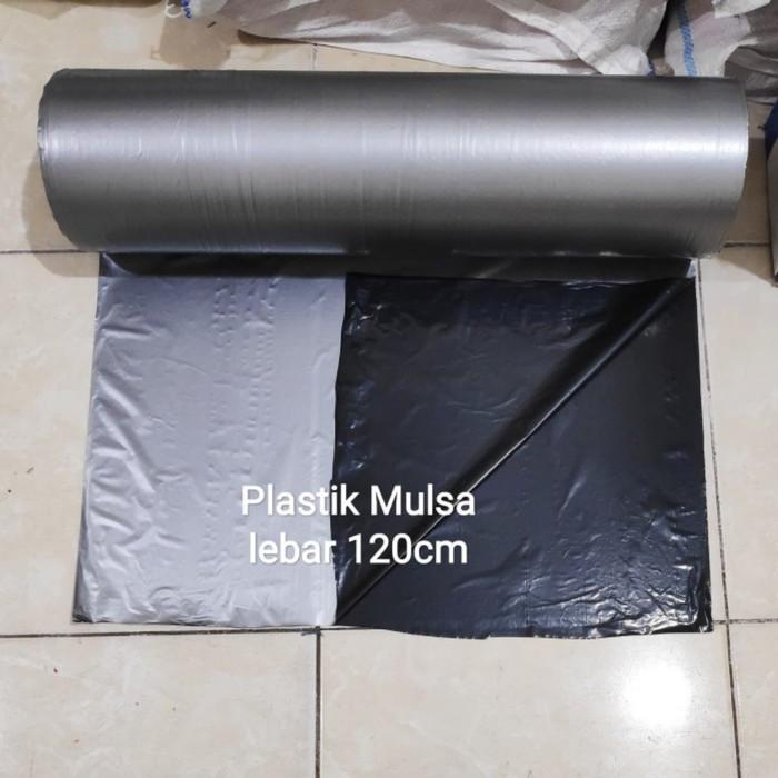 Plastik Mulsa , plastik tanaman silver hitam | plastik tanaman