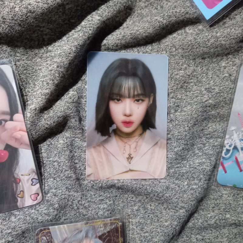 PHOTOCARD PC AESPA WINTER LENTI SYNK DIVE ALBUM SAVAGE