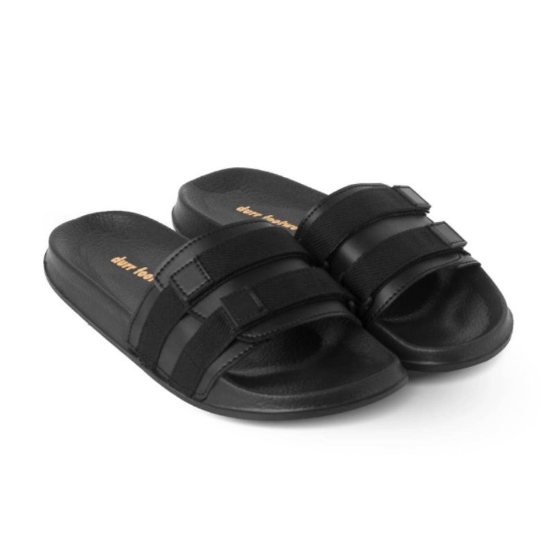 [-04] Sandal Pria Slip On, Sandal Slop Cowok, sandal durr footwear 20 slides, Sandal pria murah