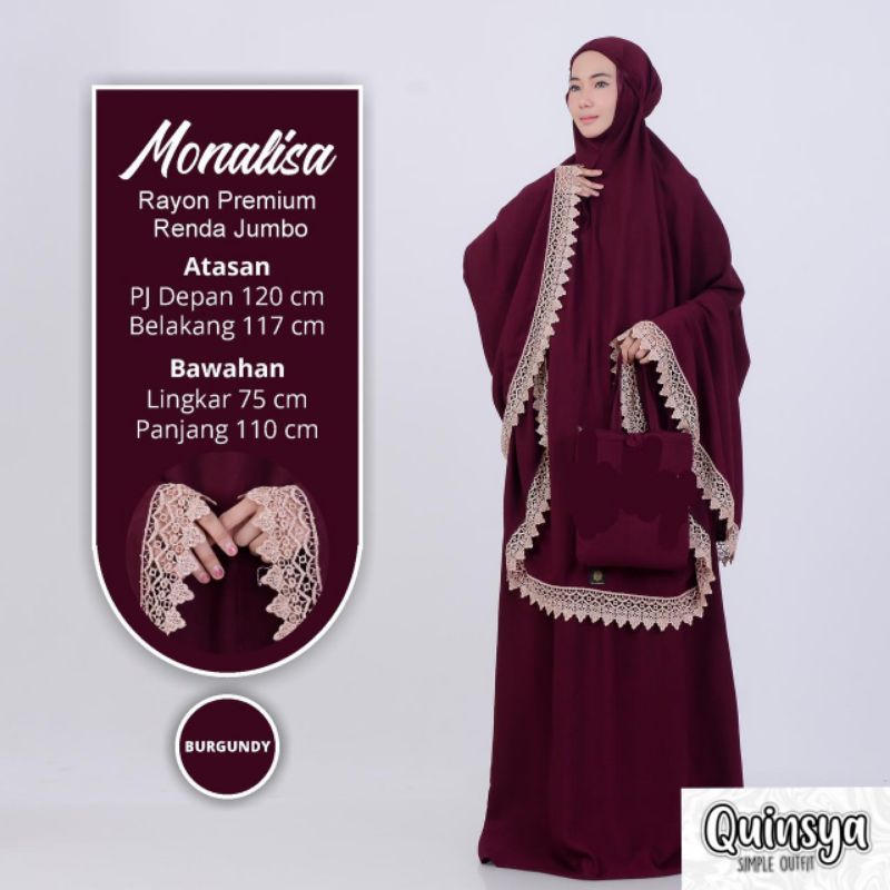 Mukena Dewasa - Monalisa Mukena