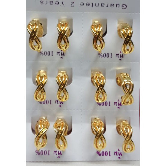 RK55.  Anting xuping wanita lapis emas