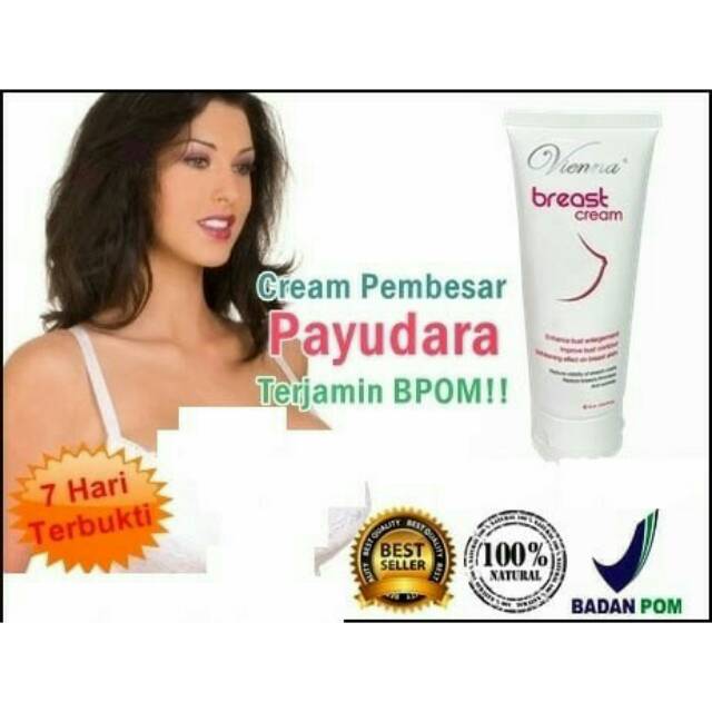 VIENNA HERBAL BREAST CREAM ORIGINAL BPOM PEMBESAR PENGENCANG PAYUDARA