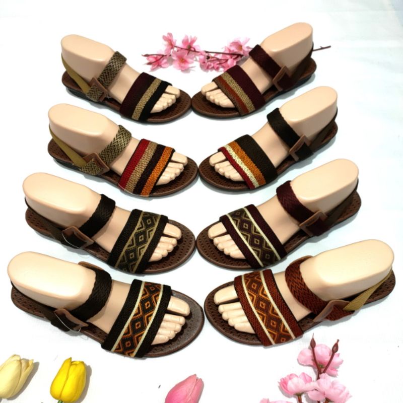 Sandal wanita Felonie DK 01 let elastis terbaru kekinian trendy murah