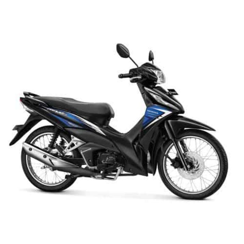 Sambungan Sayap Honda Revo FI Warna Hitam Tahun 2014