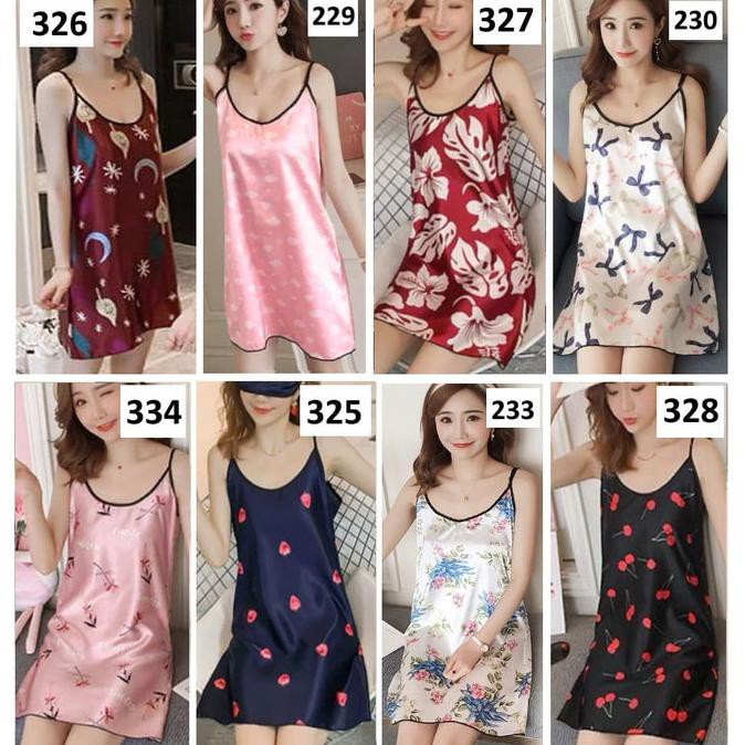 Best Seller # Daster Tanktop - Daster Satin Tanktop