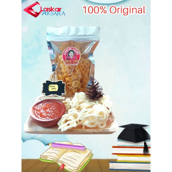 

Kerupuk Mentah Keong Emas Mini - Krupuk // Premium